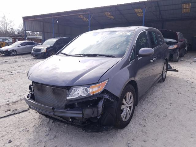 Photo 2 from auction – 2016 HONDA ODYSSEY EX with VIN 5FNRL5H61GB125976
