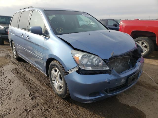 Photo 1 from auction – 2007 HONDA ODYSSEY EX with VIN 5FNRL384X7B063903