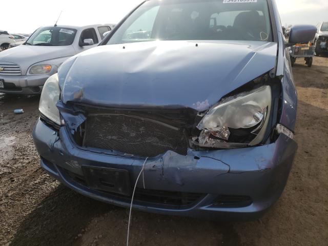 Photo 9 from auction – 2007 HONDA ODYSSEY EX with VIN 5FNRL384X7B063903