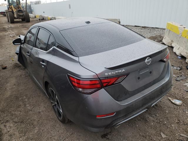 Photo 3 from auction – 2020 NISSAN SENTRA SR with VIN 3N1AB8DV3LY287320
