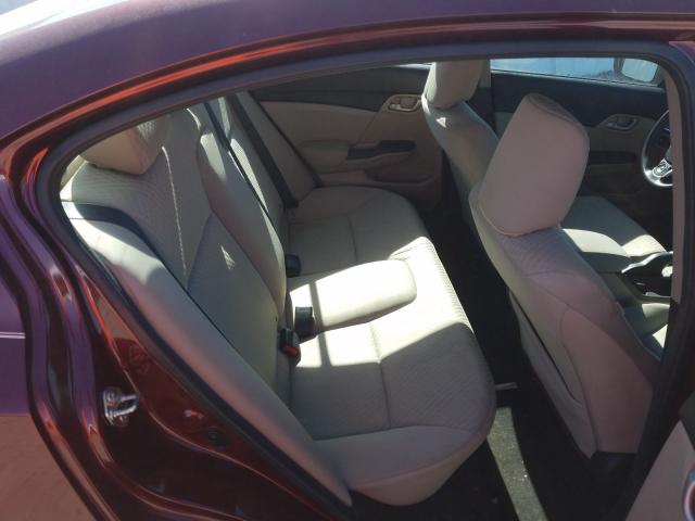 Photo 6 from auction – 2014 HONDA CIVIC LX with VIN 2HGFB2F59EH543077