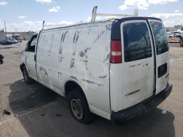 Photo 3 from auction – 2003 CHEVROLET EXPRESS G2 with VIN 1GCGG25V731103327