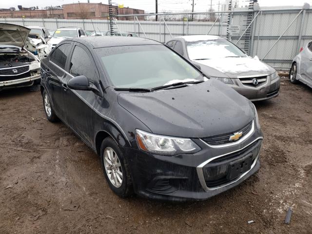 CHEVROLET SONIC LT 2019 with VIN 1G1JD5SB2K4116664 - Photo from auction