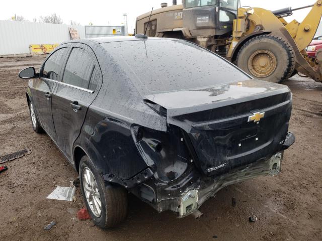 Photo 3 from auction – 2019 CHEVROLET SONIC LT with VIN 1G1JD5SB2K4116664