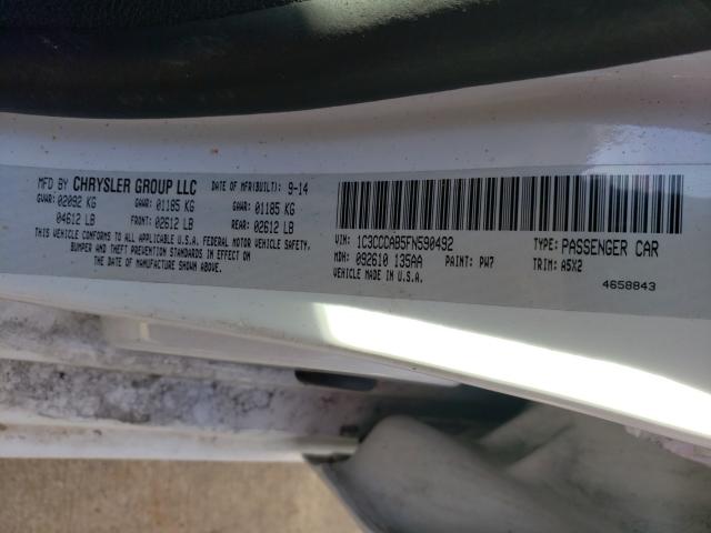 Photo 10 from auction – 2015 CHRYSLER 200 LIMITE with VIN 1C3CCCAB5FN590492