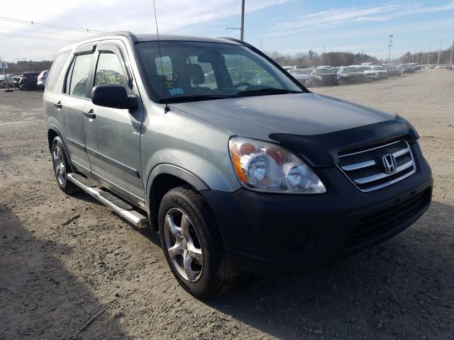 HONDA CR-V LX 2005 with VIN JHLRD78575C058684 - Photo from auction