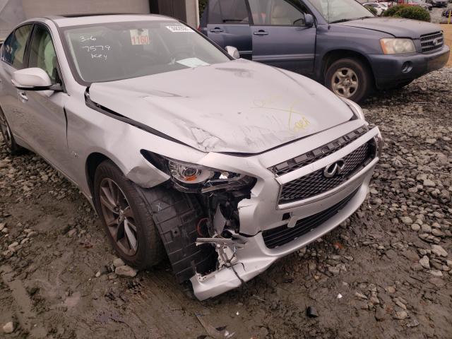 Photo 9 from auction – 2017 INFINITI Q50 PREMIU with VIN JN1EV7AR6HM837579