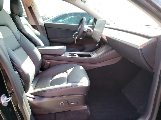 Photo 5 from auction – 2021 TESLA MODEL Y with VIN 5YJYGDEE4MF123110