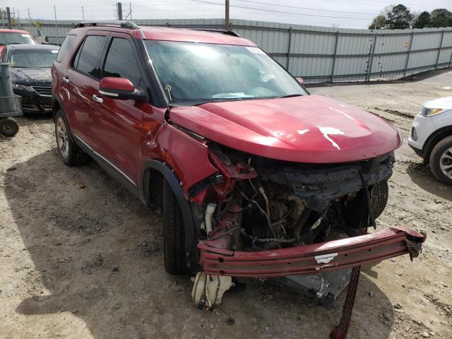 FORD EXPLORER L 2014 with VIN 1FM5K7F87EGC39772 - Photo from auction
