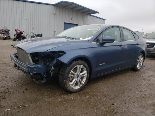 Photo 2 from auction – 2018 FORD FUSION SE with VIN 3FA6P0LU4JR179607