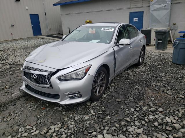 Photo 2 from auction – 2017 INFINITI Q50 PREMIU with VIN JN1EV7AR6HM837579