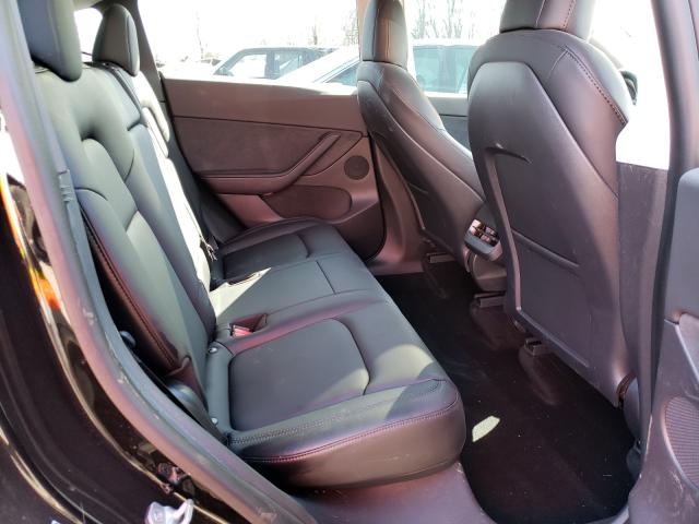 Photo 6 from auction – 2021 TESLA MODEL Y with VIN 5YJYGDEE4MF123110