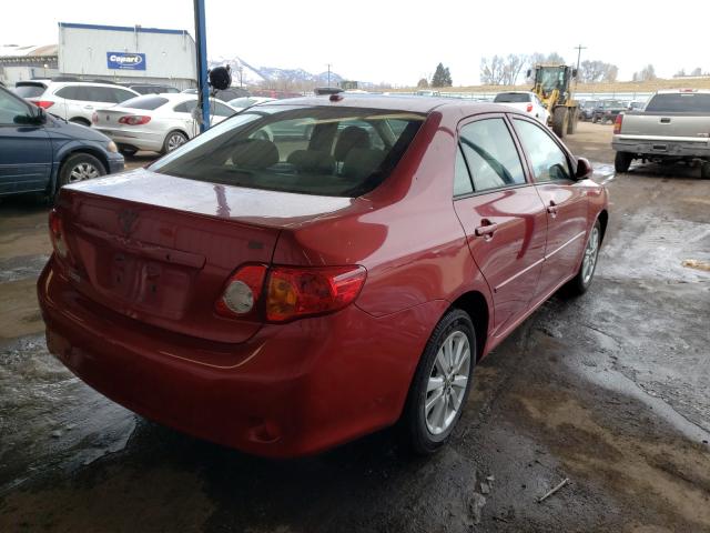 Photo 4 from auction – 2009 TOYOTA COROLLA BA with VIN JTDBL40E59J041735