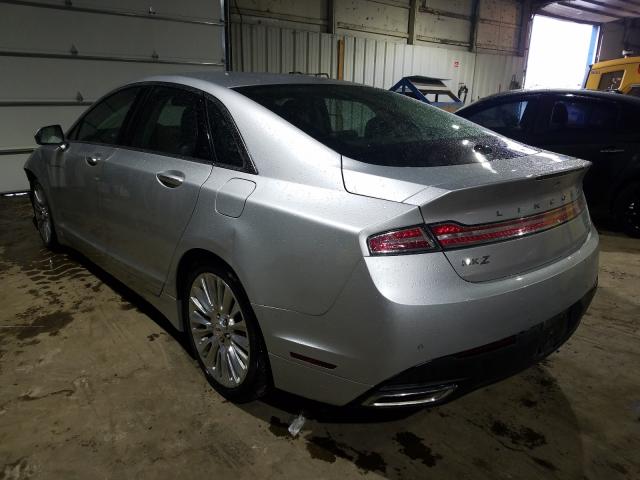Photo 3 from auction – 2016 LINCOLN MKZ with VIN 3LN6L2GK0GR602889