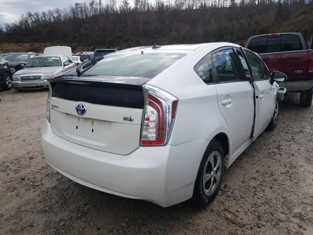 Photo 4 from auction – 2014 TOYOTA PRIUS with VIN JTDKN3DU3E0361853