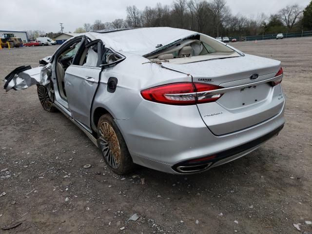 Photo 3 from auction – 2017 FORD FUSION SE with VIN 3FA6P0T94HR297825