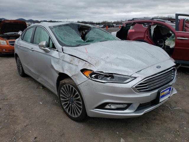 FORD FUSION SE 2017 with VIN 3FA6P0T94HR297825 - Photo from auction