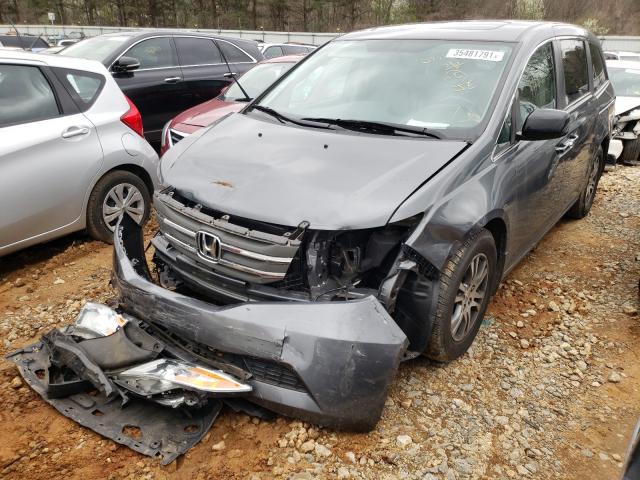 Photo 2 from auction – 2013 HONDA ODYSSEY EX with VIN 5FNRL5H69DB034594