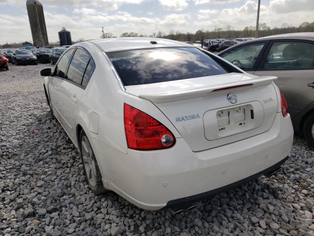 Photo 3 from auction – 2008 NISSAN MAXIMA SE with VIN 1N4BA41EX8C801560