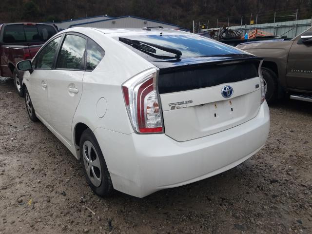 Photo 3 from auction – 2014 TOYOTA PRIUS with VIN JTDKN3DU3E0361853