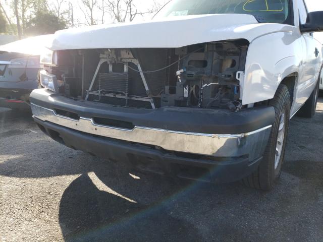 Photo 9 from auction – 2005 CHEVROLET SILVERADO with VIN 1GCEC14X55Z198989