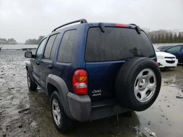 Photo 3 from auction – 2004 JEEP LIBERTY SP with VIN 1J4GL48K44W320499