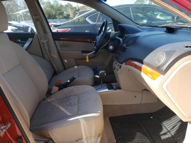 Photo 5 from auction – 2011 CHEVROLET AVEO LS with VIN KL1TD5DE6BB131520