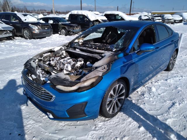 Photo 2 from auction – 2019 FORD FUSION SE with VIN 3FA6P0T95KR217505
