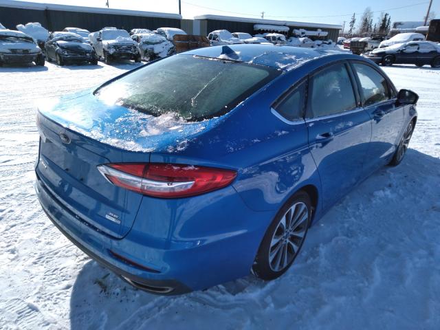Photo 4 from auction – 2019 FORD FUSION SE with VIN 3FA6P0T95KR217505