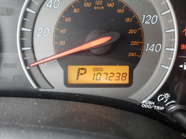 Photo 8 from auction – 2010 TOYOTA COROLLA BA with VIN 2T1BU4EE5AC296732