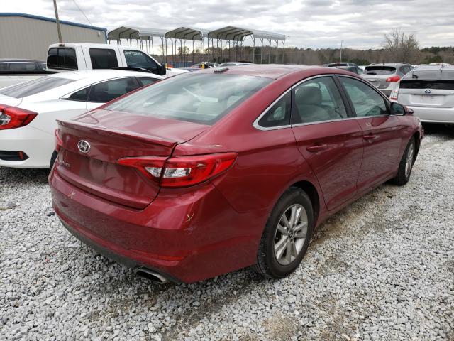 Photo 4 from auction – 2016 HYUNDAI SONATA SE with VIN 5NPE24AF5GH278724