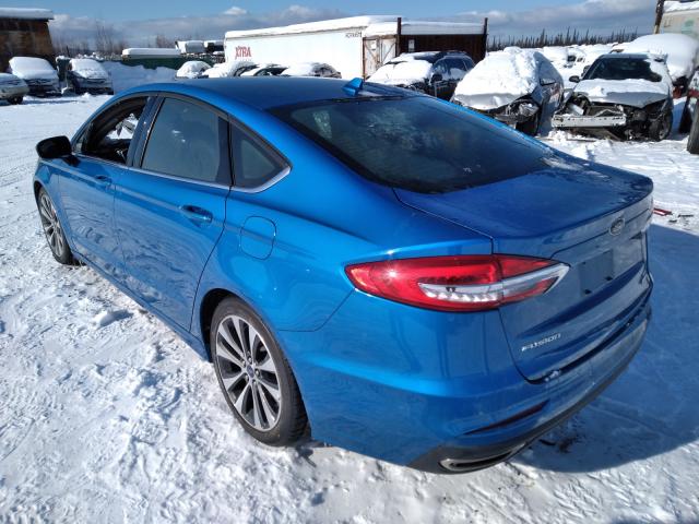 Photo 3 from auction – 2019 FORD FUSION SE with VIN 3FA6P0T95KR217505