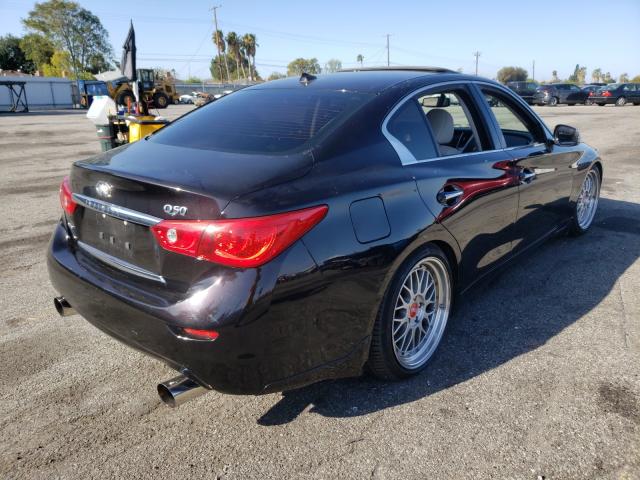 Photo 4 from auction – 2014 INFINITI Q50 BASE with VIN JN1BV7AR3EM705927
