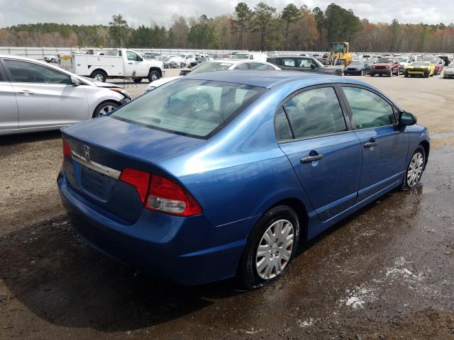 Photo 4 from auction – 2010 HONDA CIVIC VP with VIN 19XFA1F35AE079804