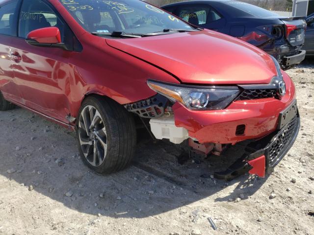 Photo 9 from auction – 2017 TOYOTA COROLLA IM with VIN JTNKARJEXHJ527484