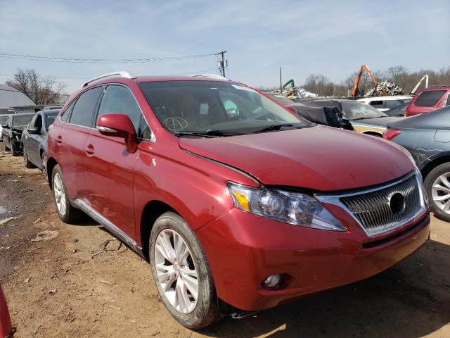 LEXUS RX 450 2011 with VIN JTJBC1BA9B2043302 - Photo from auction