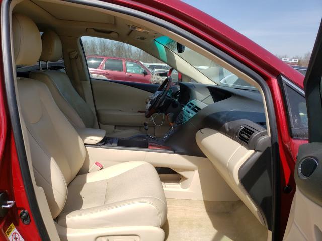 Photo 5 from auction – 2011 LEXUS RX 450 with VIN JTJBC1BA9B2043302