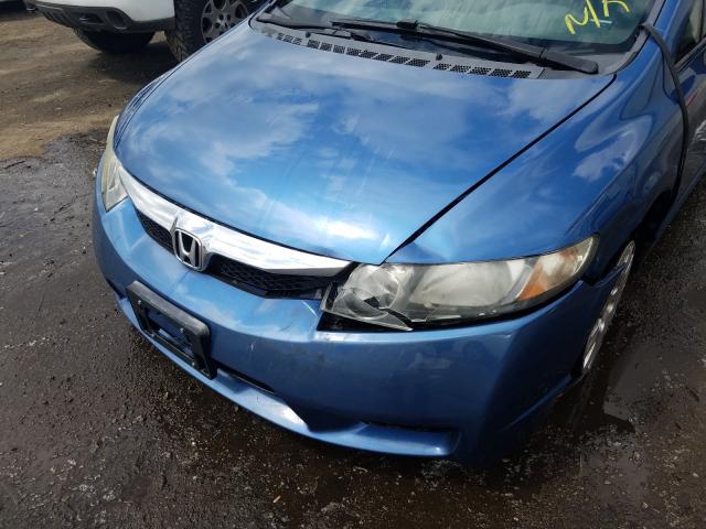 Photo 9 from auction – 2010 HONDA CIVIC VP with VIN 19XFA1F35AE079804