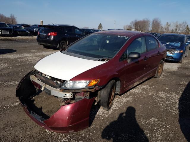 Photo 2 from auction – 2007 HONDA CIVIC DX with VIN 2HGFA163X7H033755
