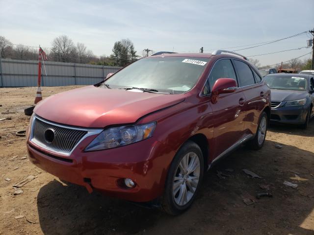 Photo 2 from auction – 2011 LEXUS RX 450 with VIN JTJBC1BA9B2043302