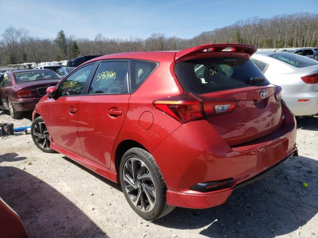 Photo 3 from auction – 2017 TOYOTA COROLLA IM with VIN JTNKARJEXHJ527484