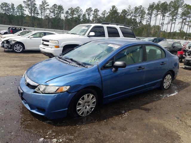 Photo 2 from auction – 2010 HONDA CIVIC VP with VIN 19XFA1F35AE079804