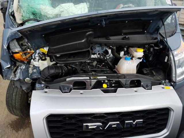 Photo 7 from auction – 2020 RAM PROMASTER with VIN 3C6URVJG5LE145179