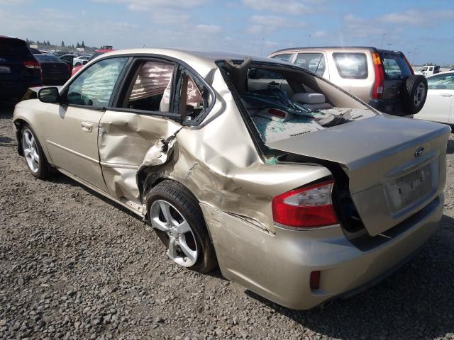 Photo 3 from auction – 2008 SUBARU LEGACY 2.5 with VIN 4S3BL616787223046
