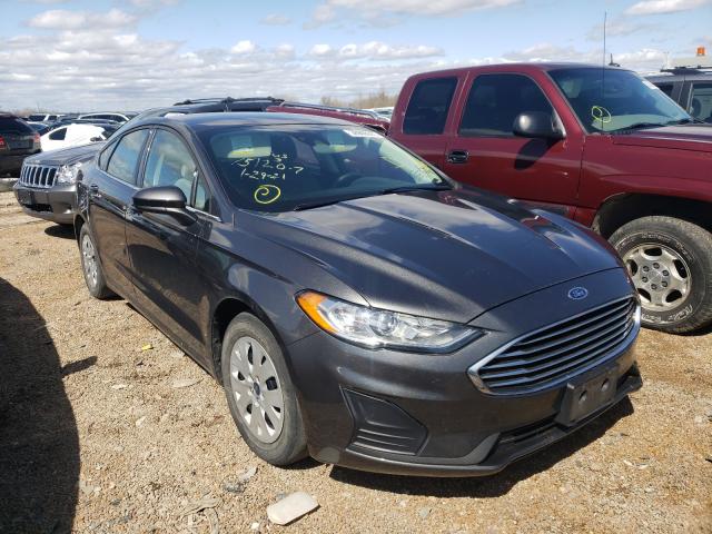 FORD FUSION S 2019 with VIN 3FA6P0G75KR186457 - Photo from auction
