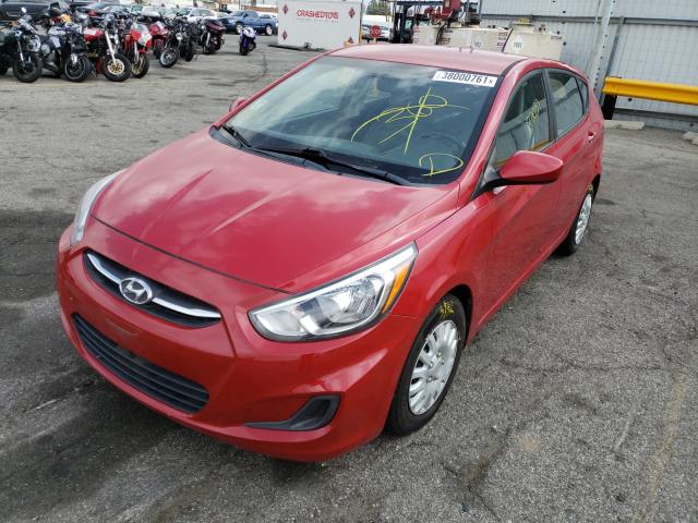Photo 2 from auction – 2016 HYUNDAI ACCENT SE with VIN KMHCT5AE6GU238865