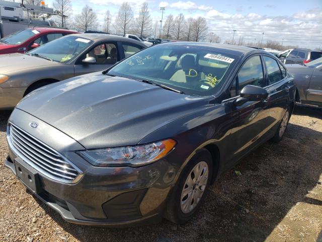 Photo 2 from auction – 2019 FORD FUSION S with VIN 3FA6P0G75KR186457