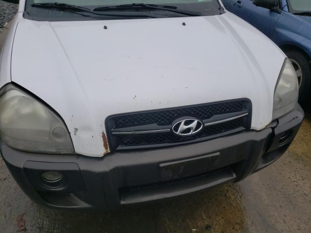 Photo 9 from auction – 2007 HYUNDAI TUCSON SE with VIN KM8JN72D67U530146