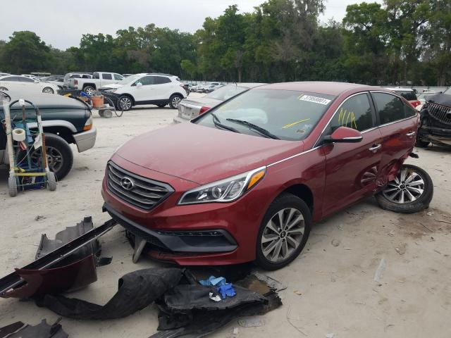 Photo 2 from auction – 2016 HYUNDAI SONATA SPO with VIN 5NPE34AF6GH311260