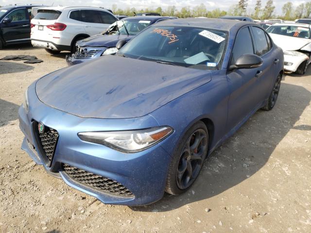 Photo 2 from auction – 2017 ALFA ROMEO GIULIA TI with VIN ZARFAECN9H7537387
